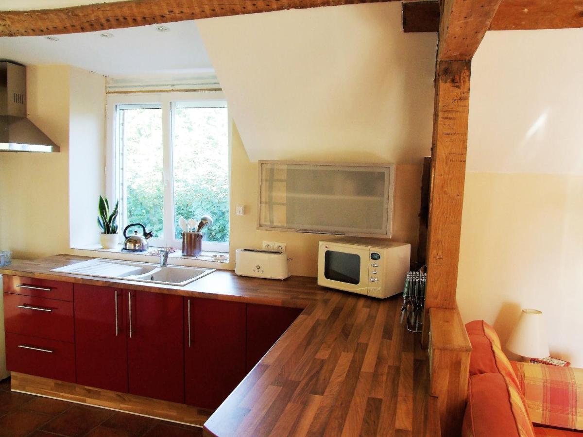 Juvigny-Val-d'AndaineLe Glycine A Manoir Sainte Cecileアパートメント エクステリア 写真